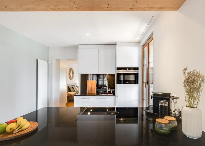 Bijou Side - Mit Seesicht Und Privatstrand Lejlighed Faulensee