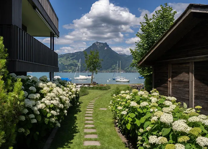 Lejlighed Bijou Side - Mit Seesicht Und Privatstrand Faulensee