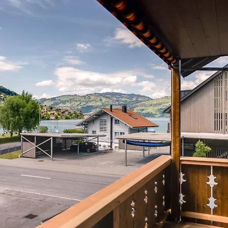 Bijou Side - Mit Seesicht Und Privatstrand Apartament Faulensee